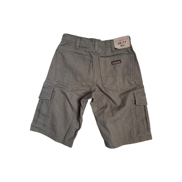 Patagonia Mens Iron Forge Hemp Canvas Cargo 11" Shorts Size 28 Dk Ash 57080 NEW - Picture 2 of 6